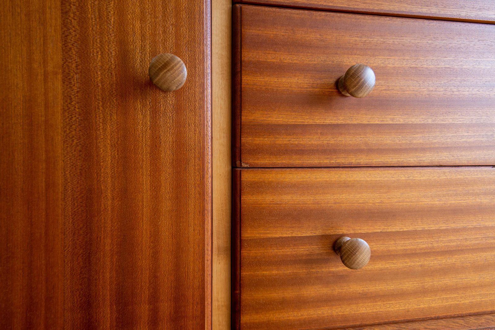 Furniture Mid Century Teak Sideboard photo