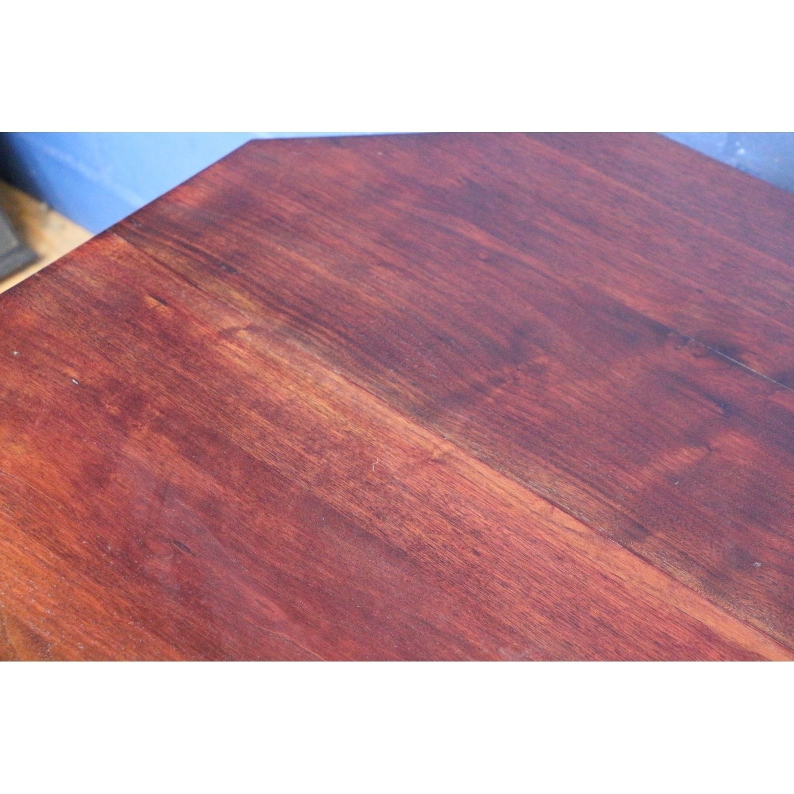A Victorian Walnut Octagonal Two Tier Occasional Table photo Furniture