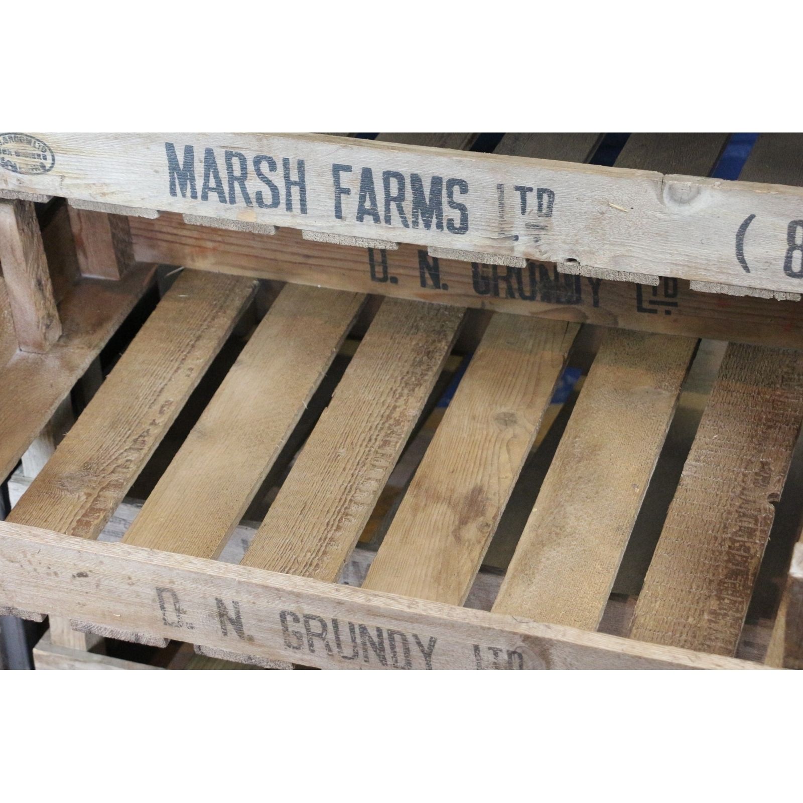 A Large Industrial 8 Drawer Chest Or Sideboard, Set With Potato Chitting Trays, photo buy