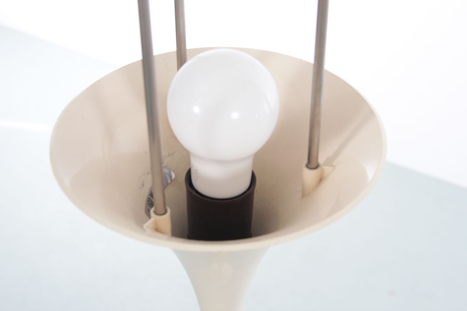 Mid Century Modern Scandinavian Panthella Floor Lamp By Verner Panton photo Lighting