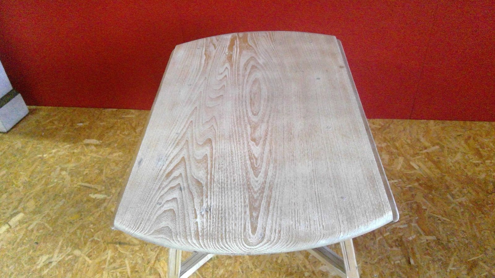 Ercol Limed Elm Cottage Kitchen Table photo vinterior