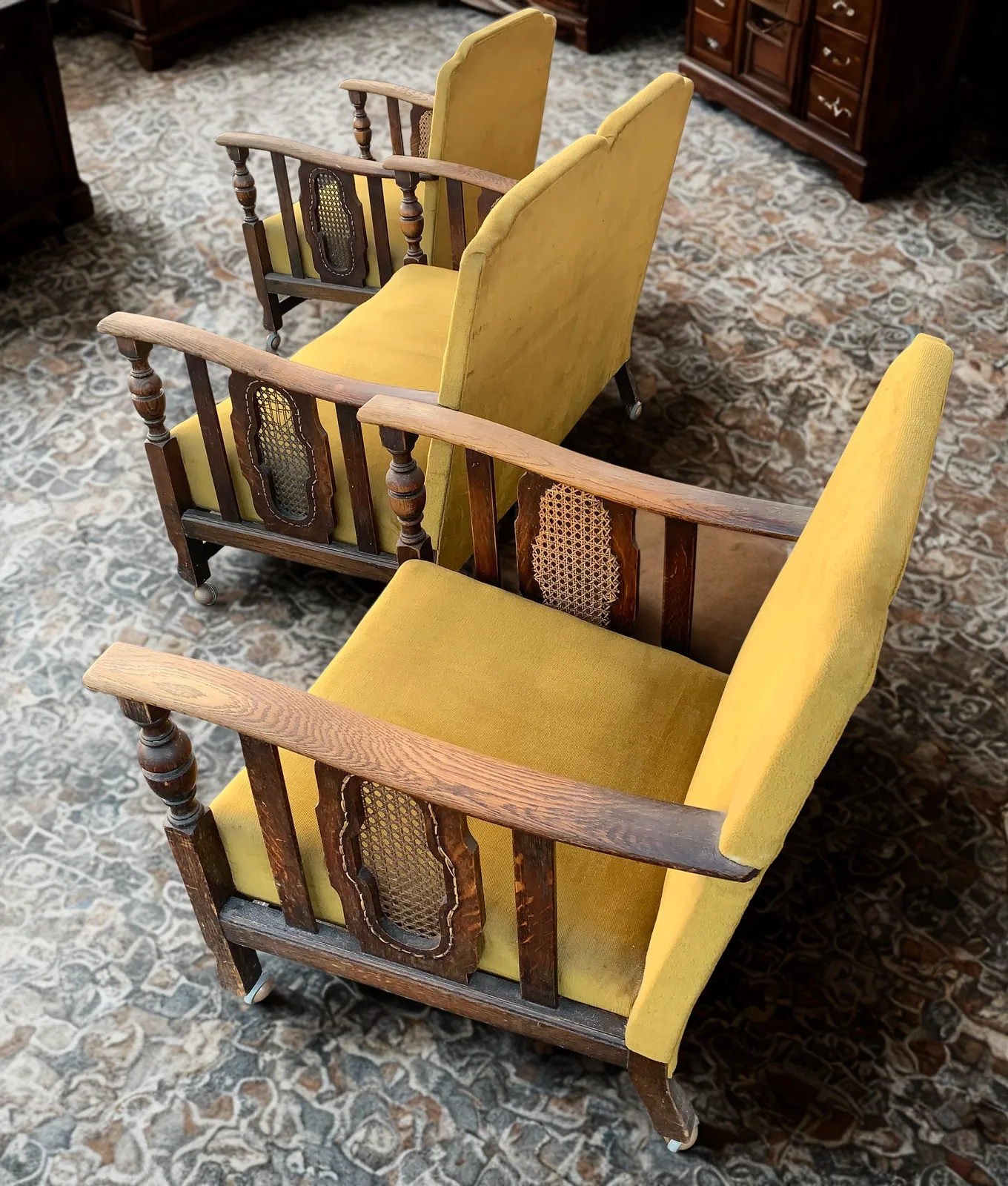 Bowman Brothers Of Camden Interwar Period Parlour Suite photo furniture
