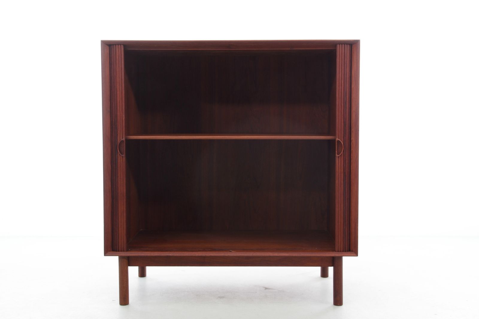 photo for sale Mid Century Modern Scandinavian Cabinet In Solid Teak By Peter Hvidt Et Orla Mølgaard Nielsen