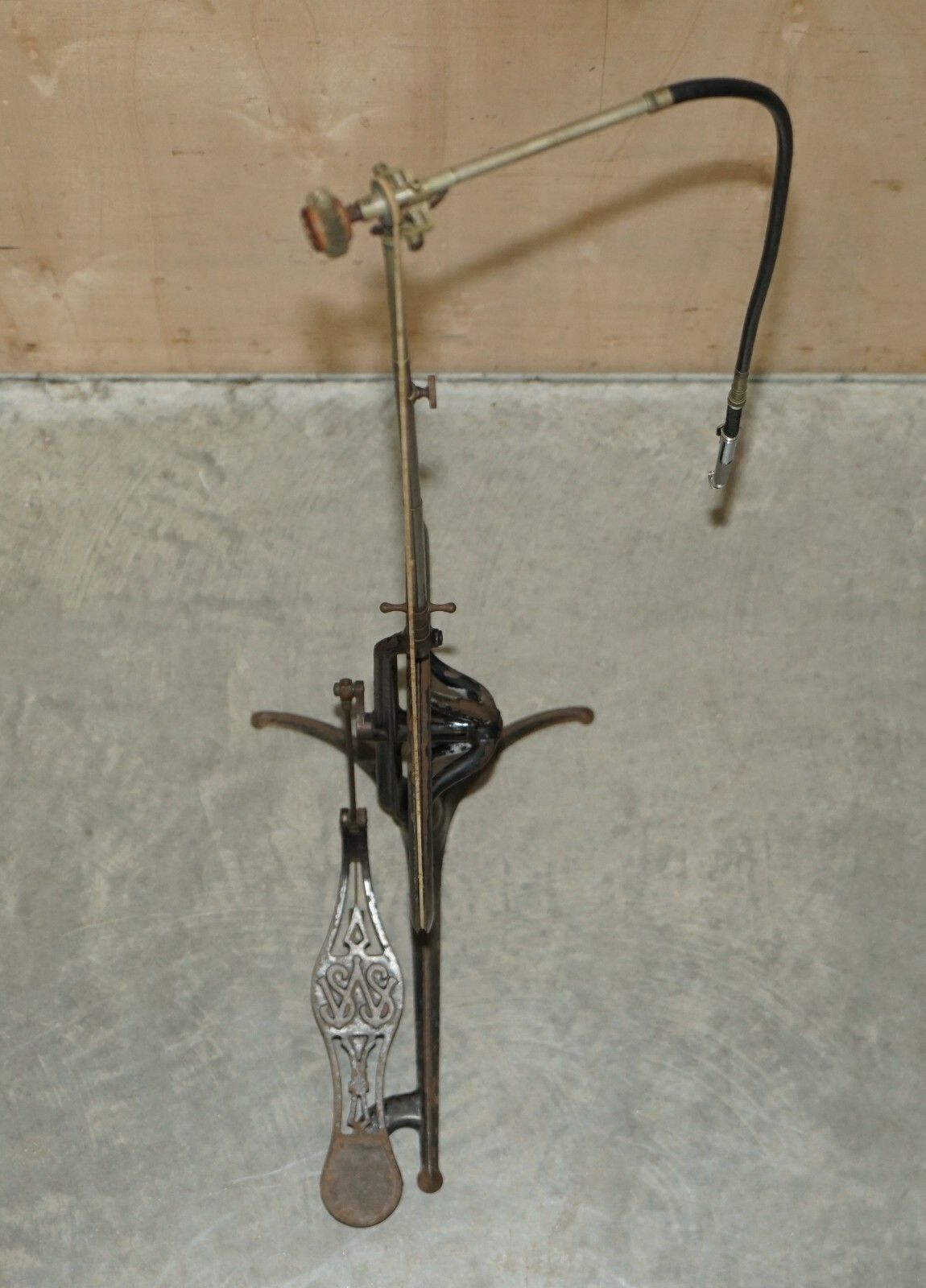 Home Decor Decorative Antique Victorian 1890 James Beall Morrison Treadle Dentist Drill photo
