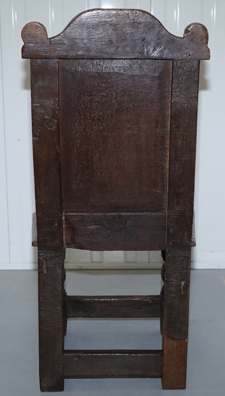 Rare Circa 1760 Fruit Wood Chair Nicely Carved Quite Small 18th Century Example photo vintage