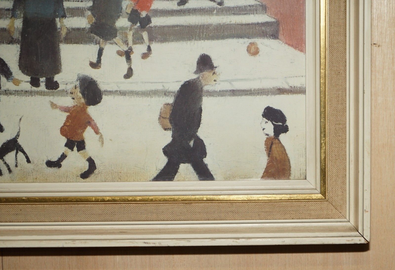 L S Lowry 053 The Old Church Print With Ganymed Label T & R Annan & Sons Ltd photo 850.0
