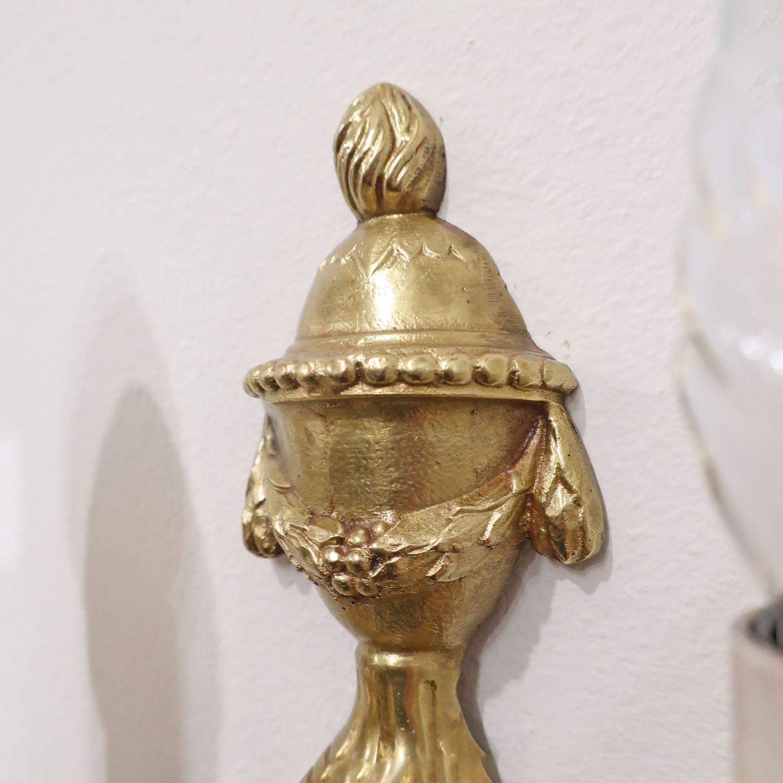 photo furniture Pair Of French Gilt Bronze Twin Arm Wall Lights By Charles Casier