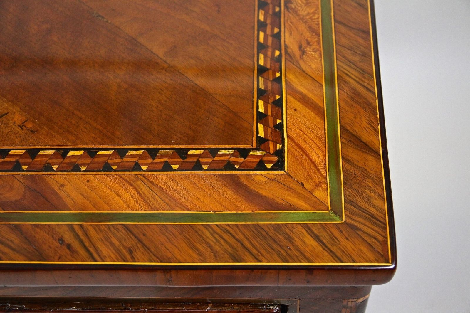 18th Century Marquetry Chest Of Drawers   Museums Quality, Milan/ It Ca. 1760 photo vinterior