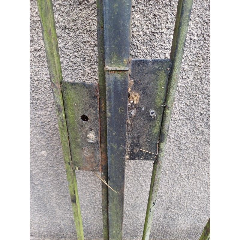 Wrought Iron Gate With 2 Leaves photo vinterior