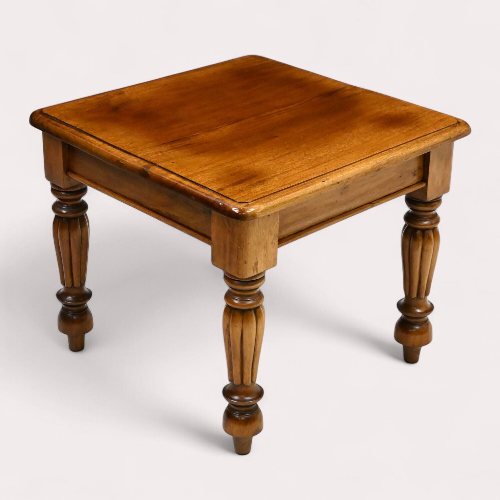 photo for sale Square Mahogany Coffee Table Victorian Style 60cm X 60cm X 51cm Free Uk Delivery