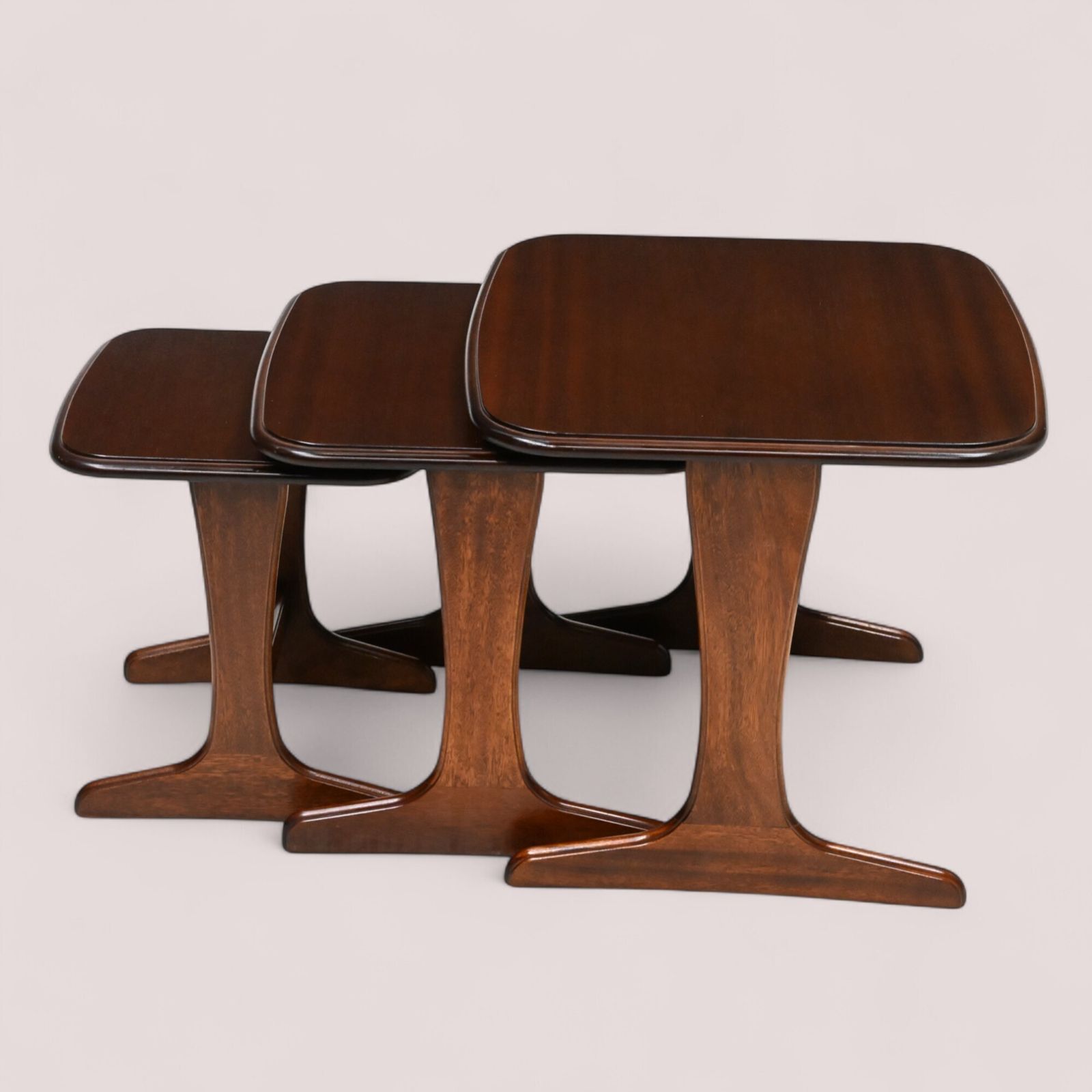 Nest Of Tables G Plan Style Mid Century Modern 1970s Free Uk Delivery photo for sale