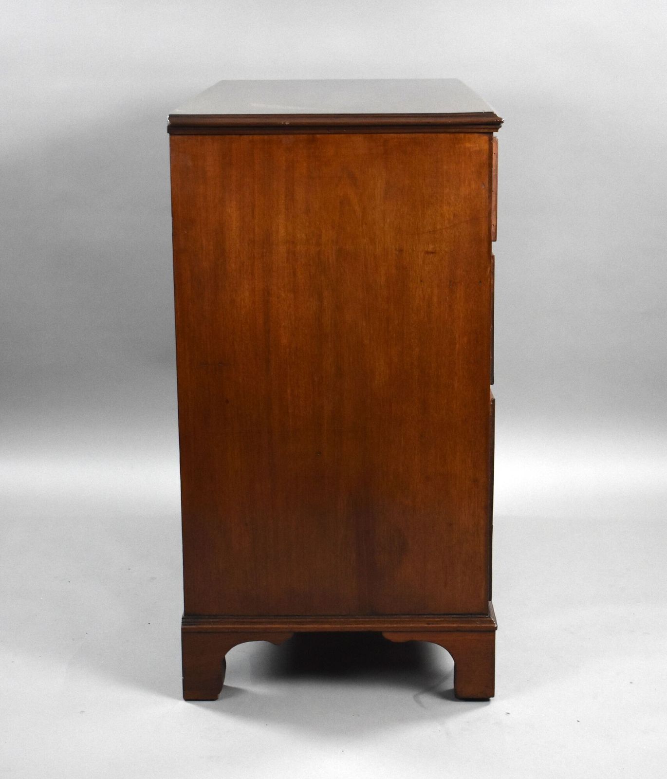 Regency Mahogany Inlaid Chest Of Drawers photo for sale