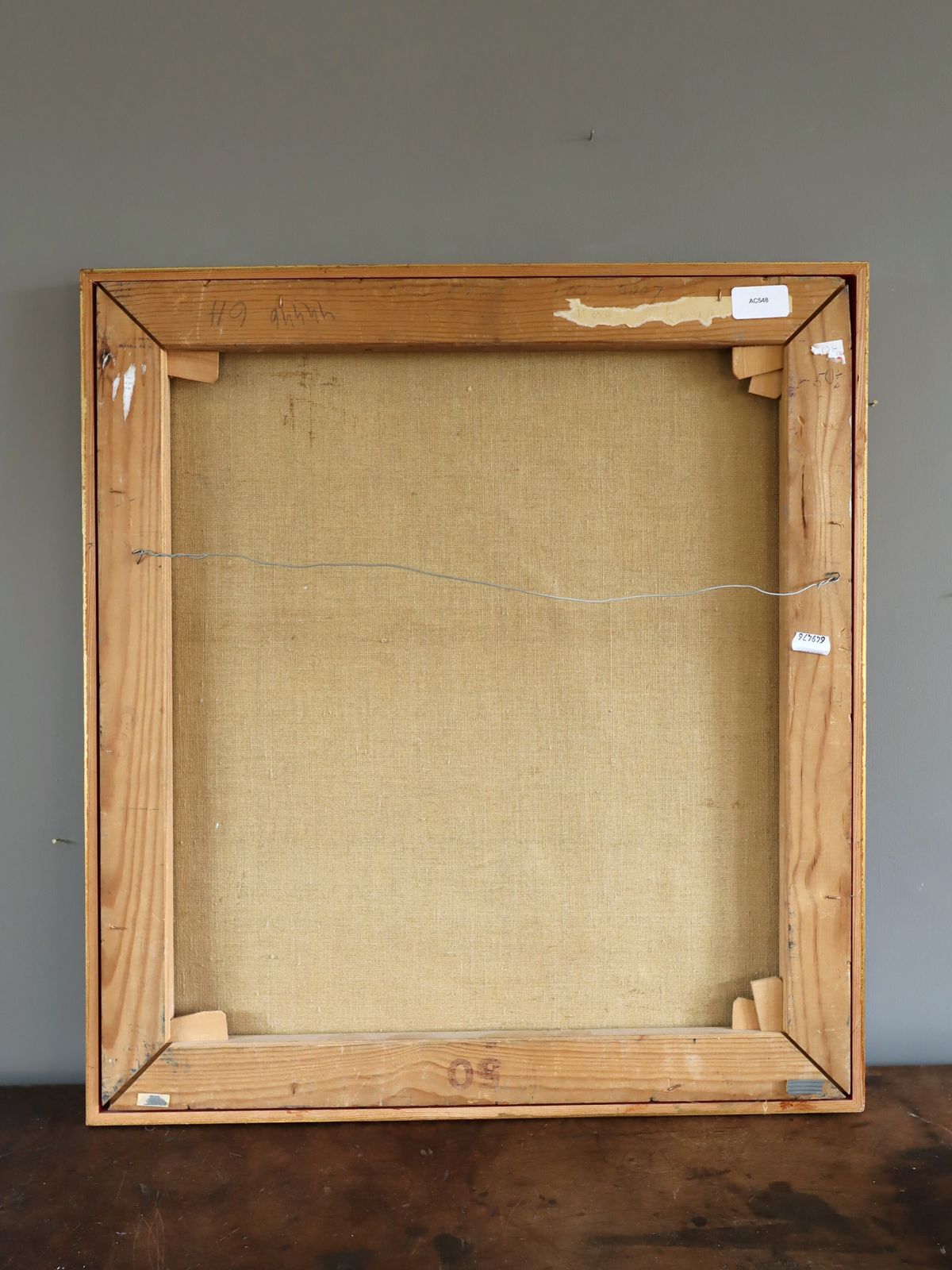 photo for sale The Kettle Oil Painting, Mid 20th Century