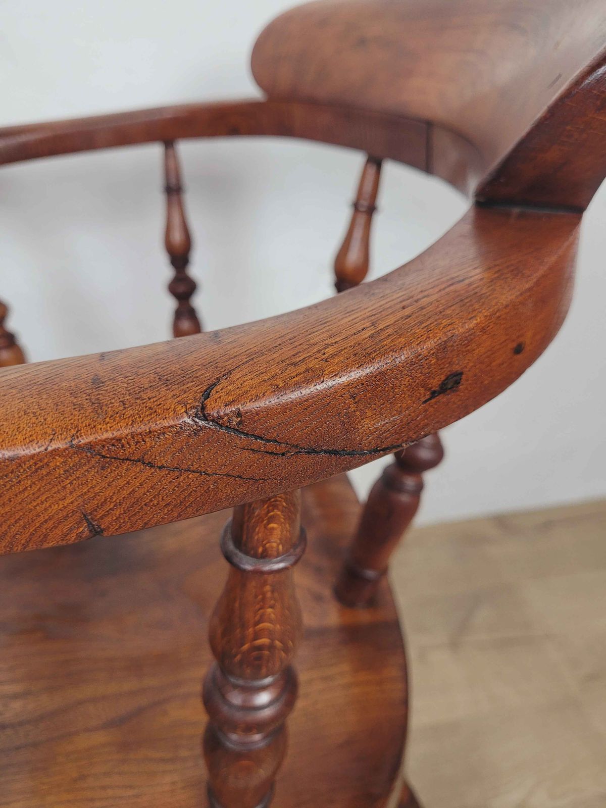 Smokers Bow Armchair Victorian Country Farmhouse Ash & Elm Delivery Available photo 410.0
