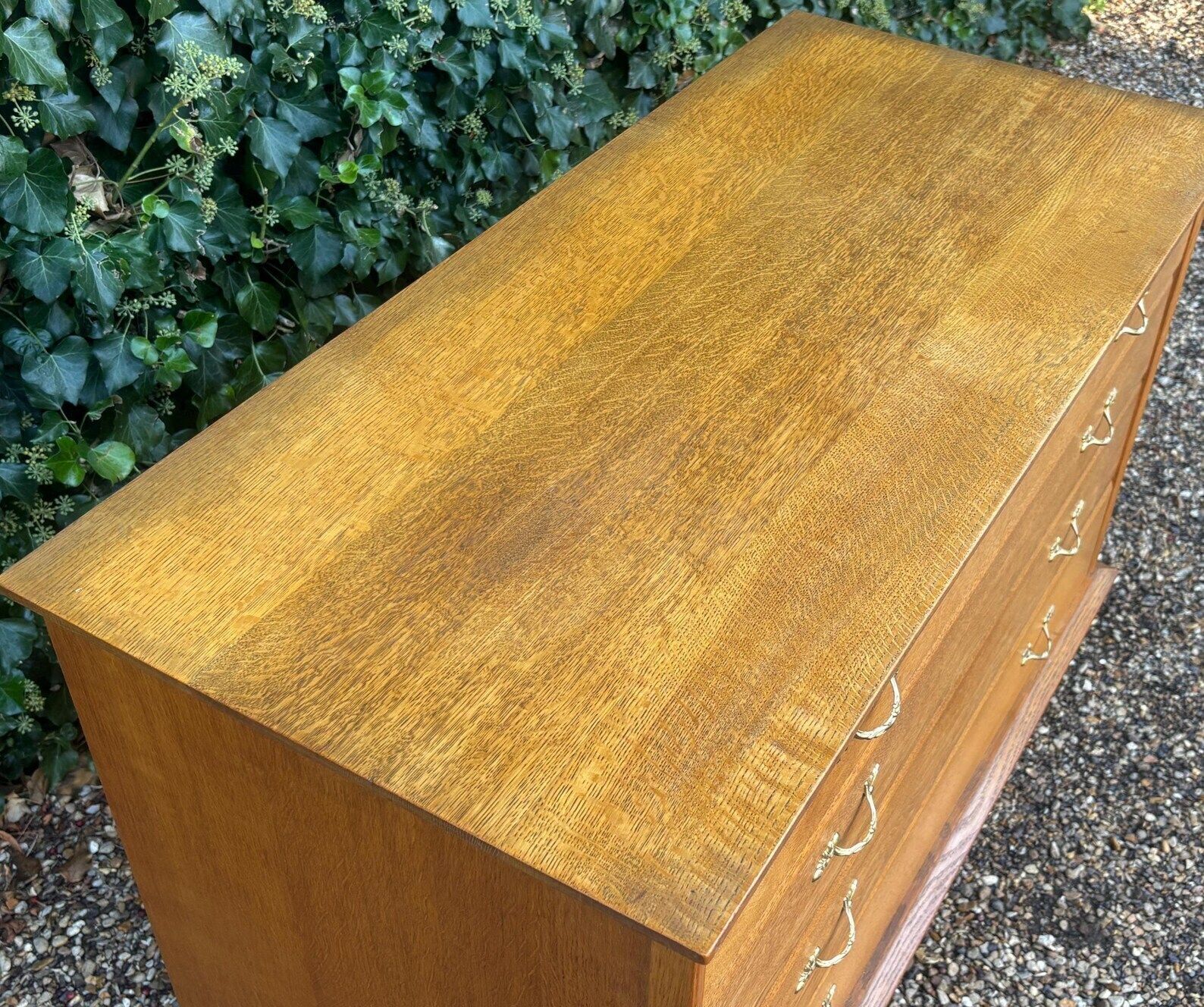 Vintage 1960’s Handmade Oak Chest Of Drawers photo buy
