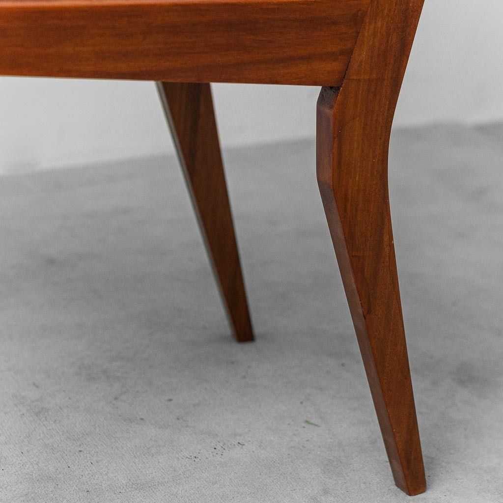 Pair Of Vintage 1950s Corduroy Mahogany Chairs, Modern Antiques photo 476.0