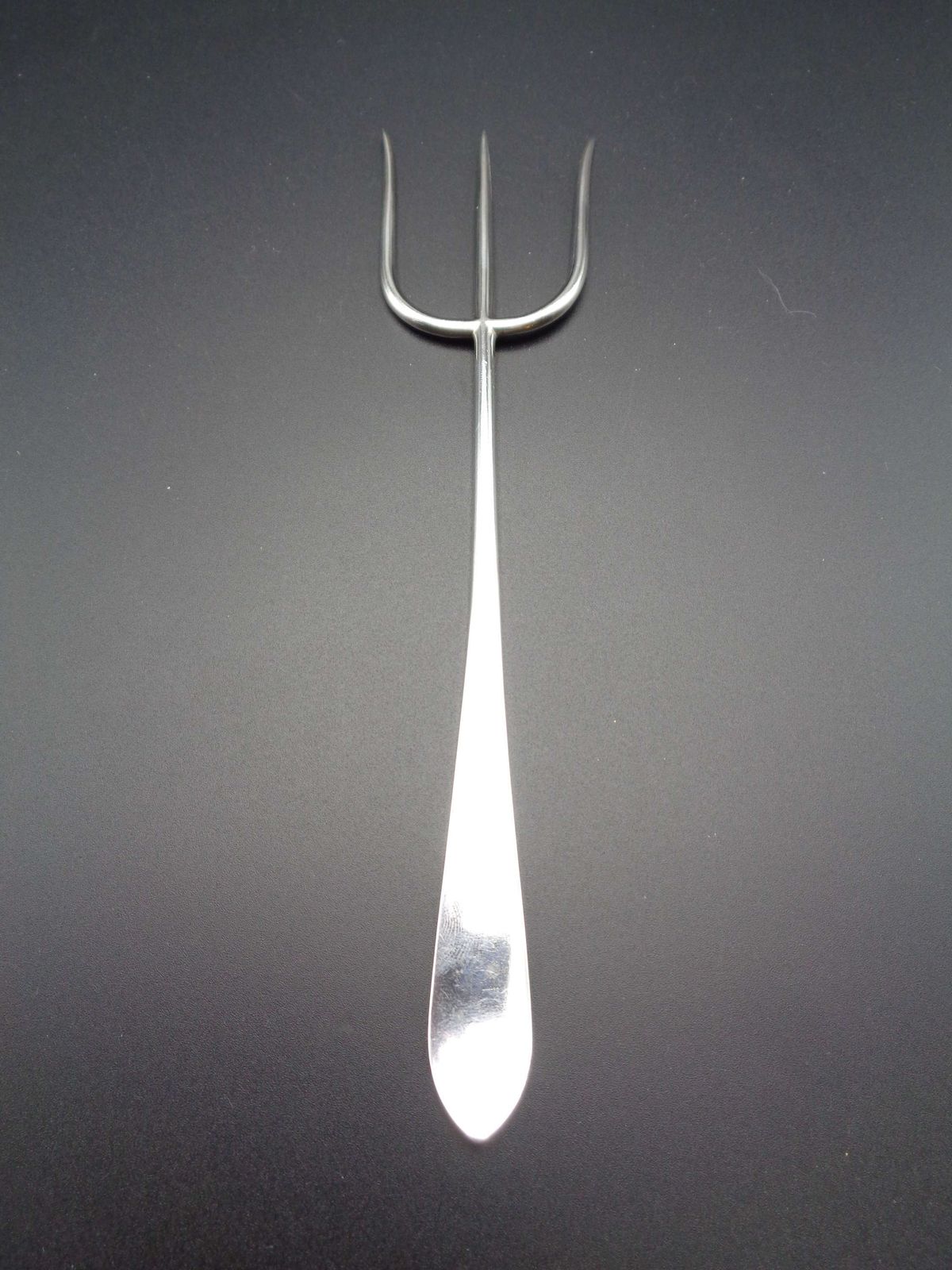 Solid Silver Bread Fork, 1920s photo furniture