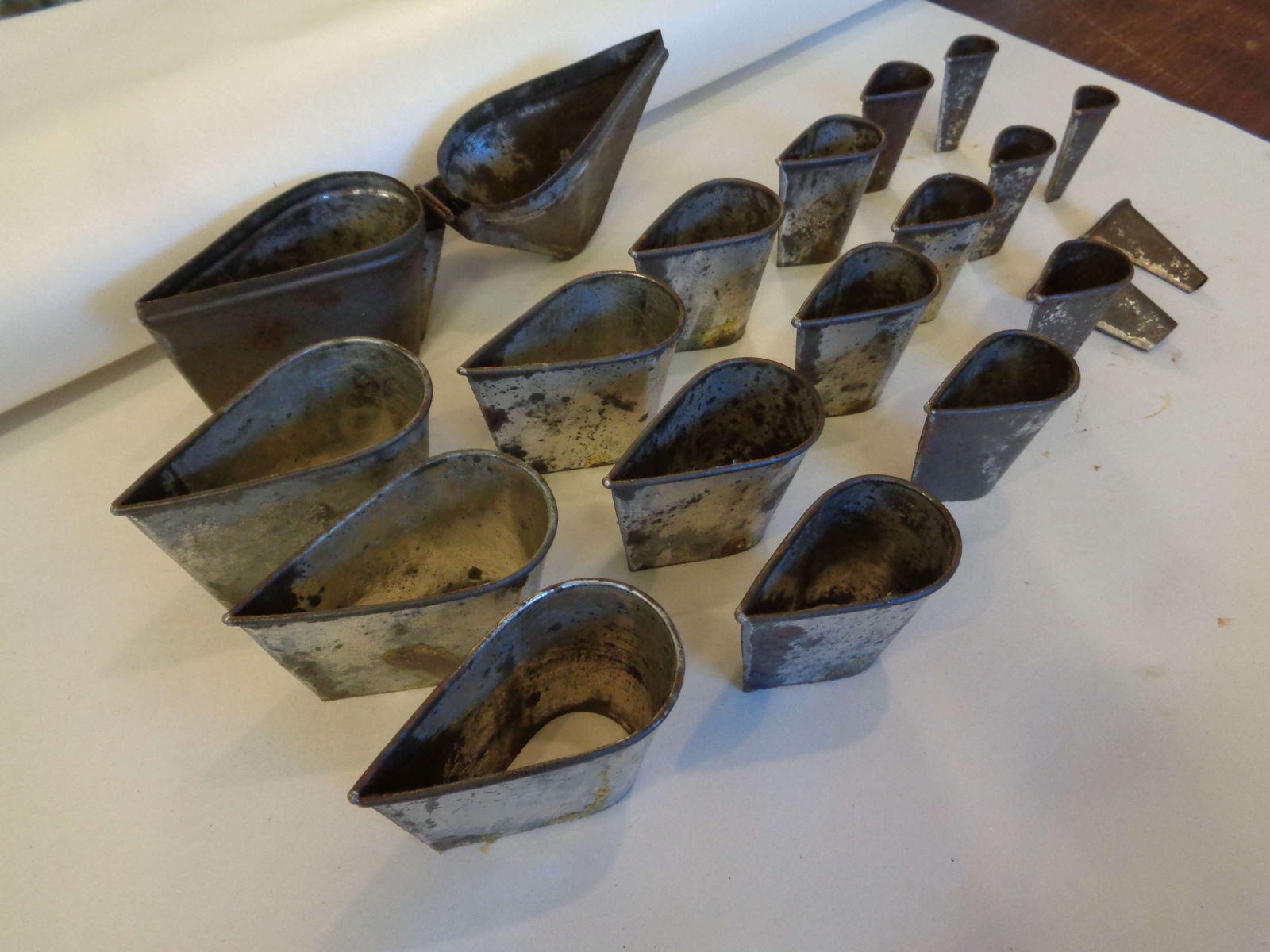 French Cased Set Of 18 Pastry Cutters