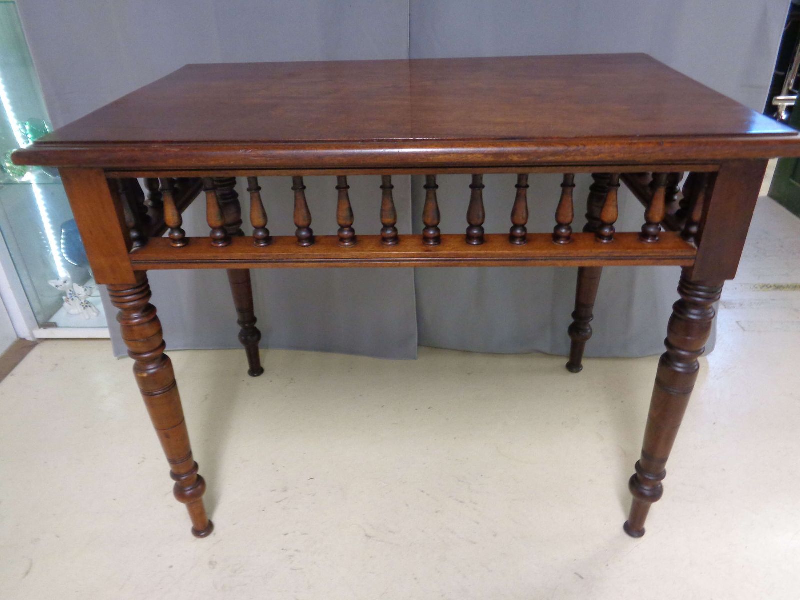 Antique Galleried Table