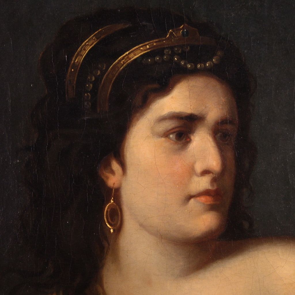 Mythological Painting Signed J. Hickel And Dated 1770, Medea photo vinterior