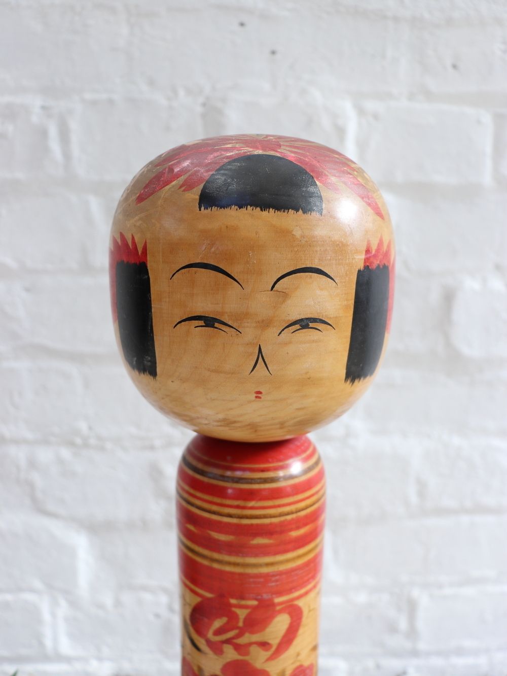Large Traditional Japanese Kokeshi Doll photo furniture