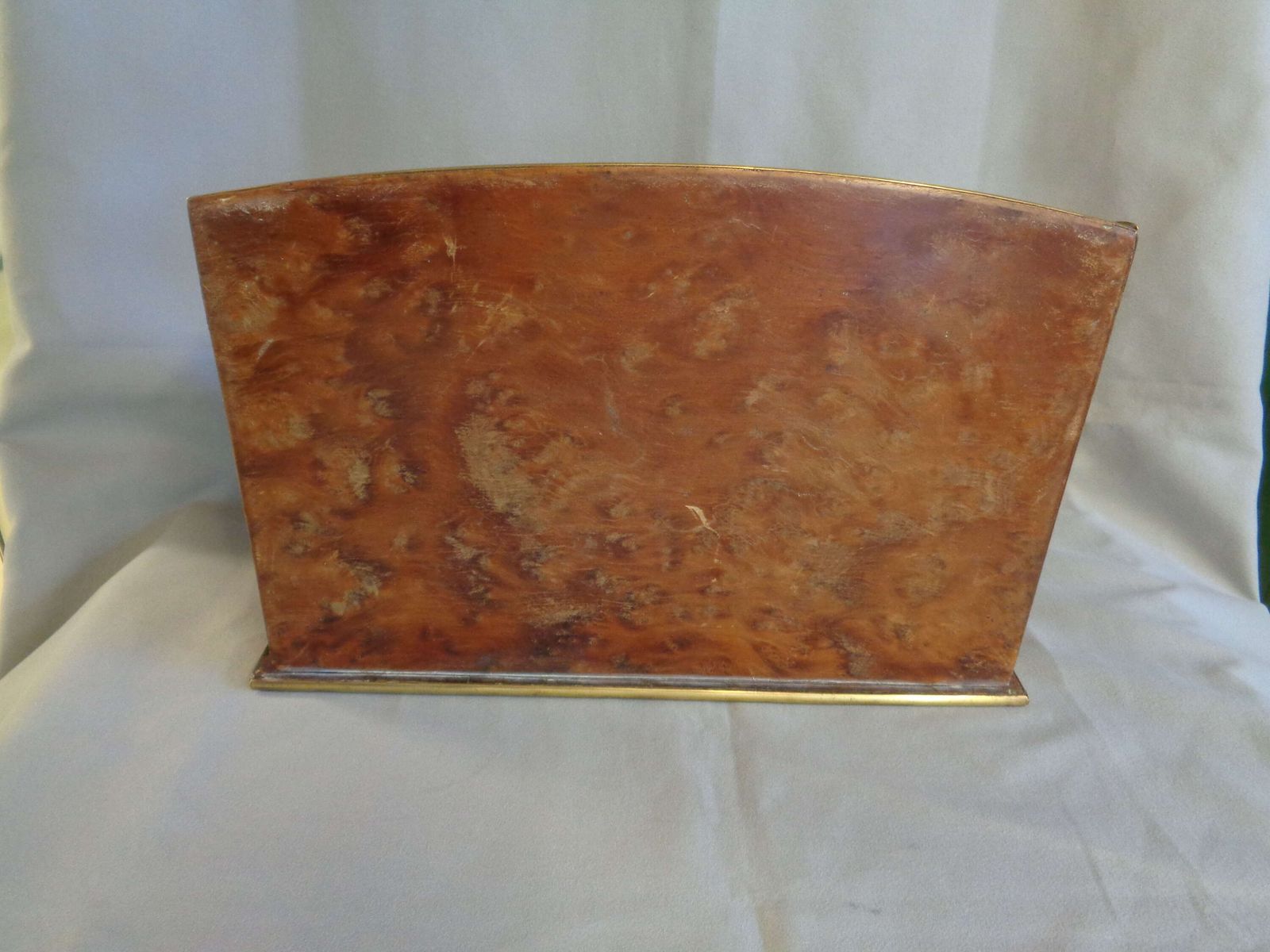 Art Deco Brass Trimmed Desk Tidy photo vinterior