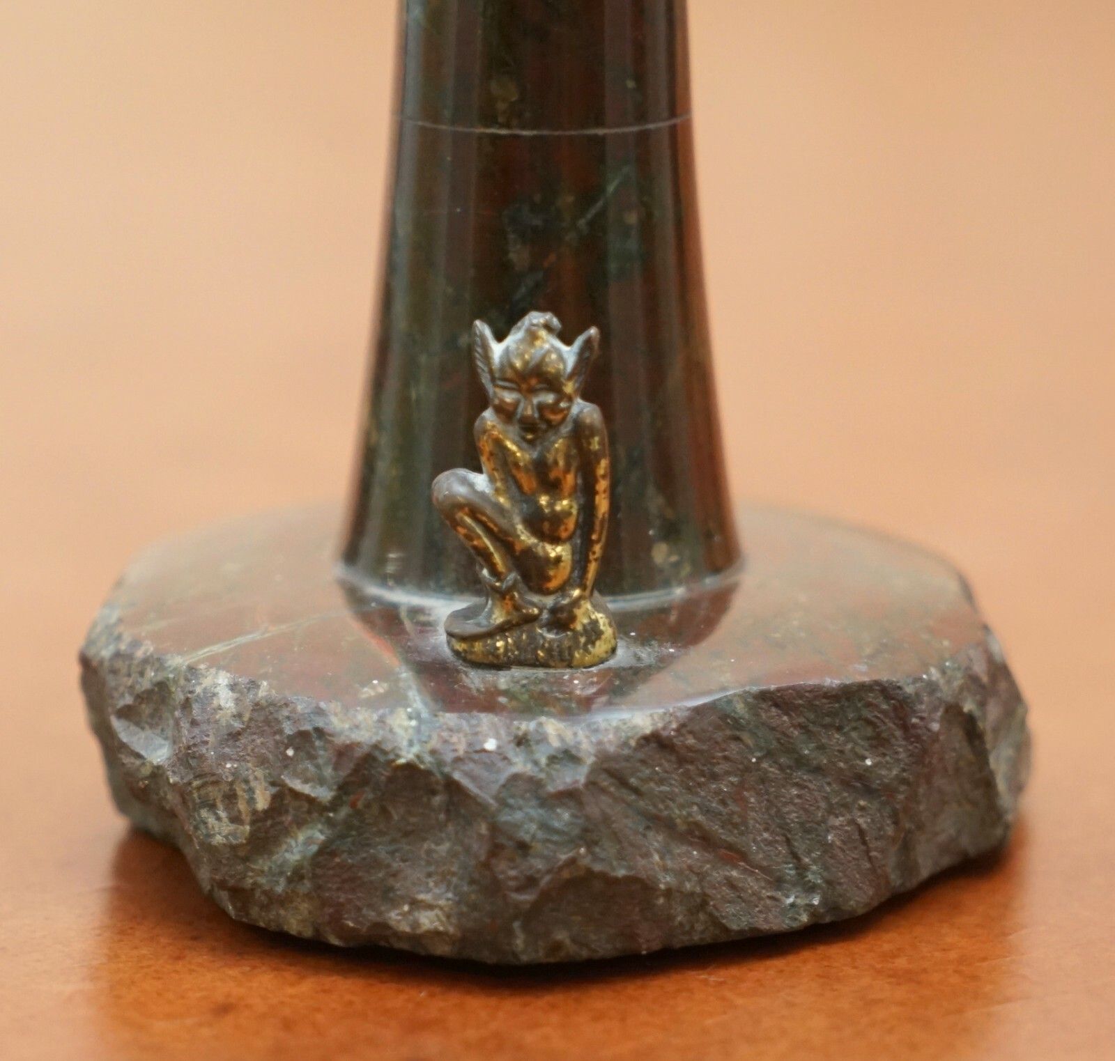 Lovely Collection Of Four Antique Small Solid Marble Statues Of Lighthouses photo for sale