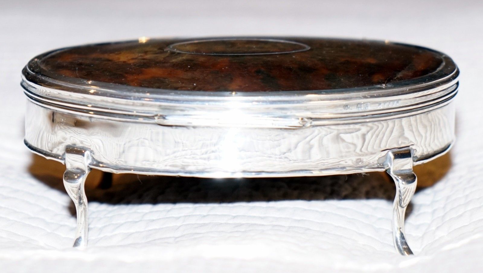 photo furniture Rare Asprey London Sterling Silver 1917 Jewellery Box Charles & Richard Comyns