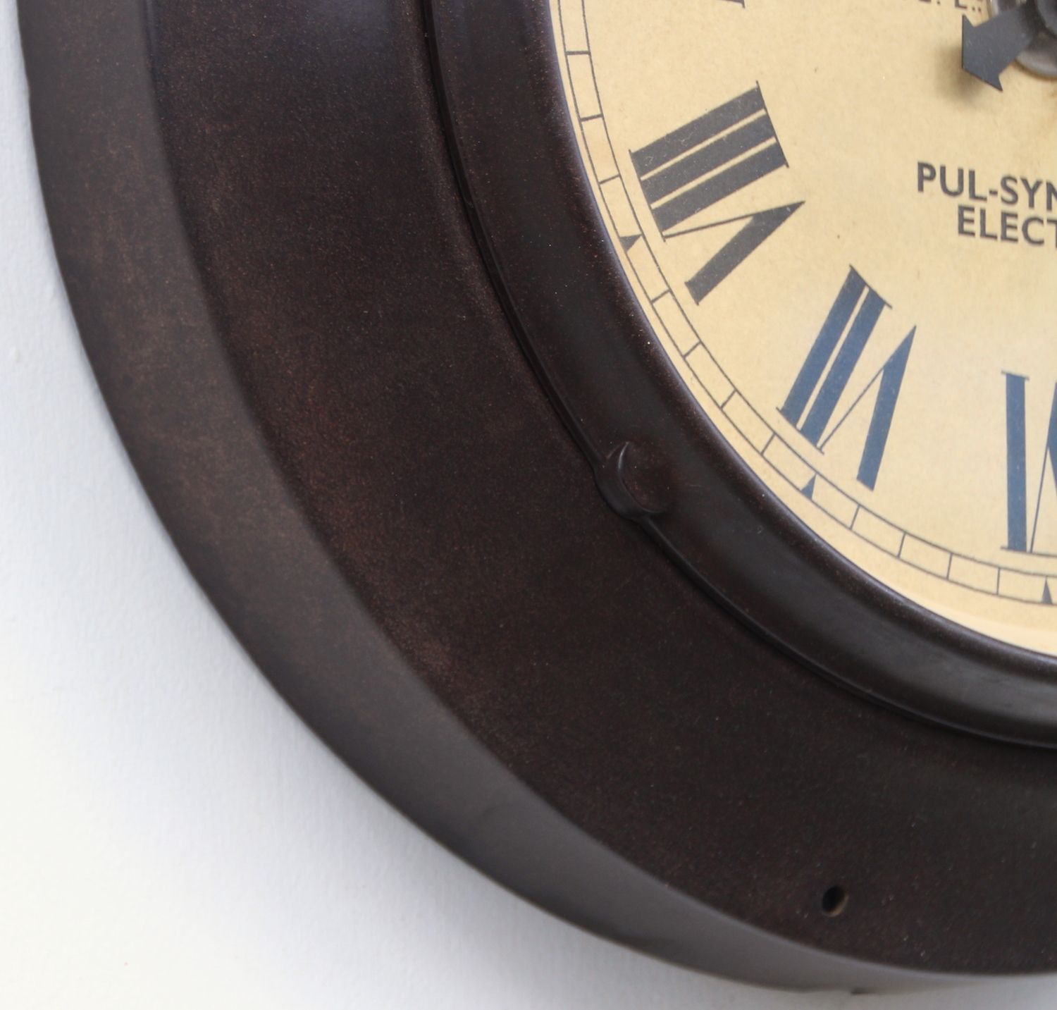 1940s British Gent Vintage Commercial / Office Wall Clock. Fully Guaranteed photo for sale