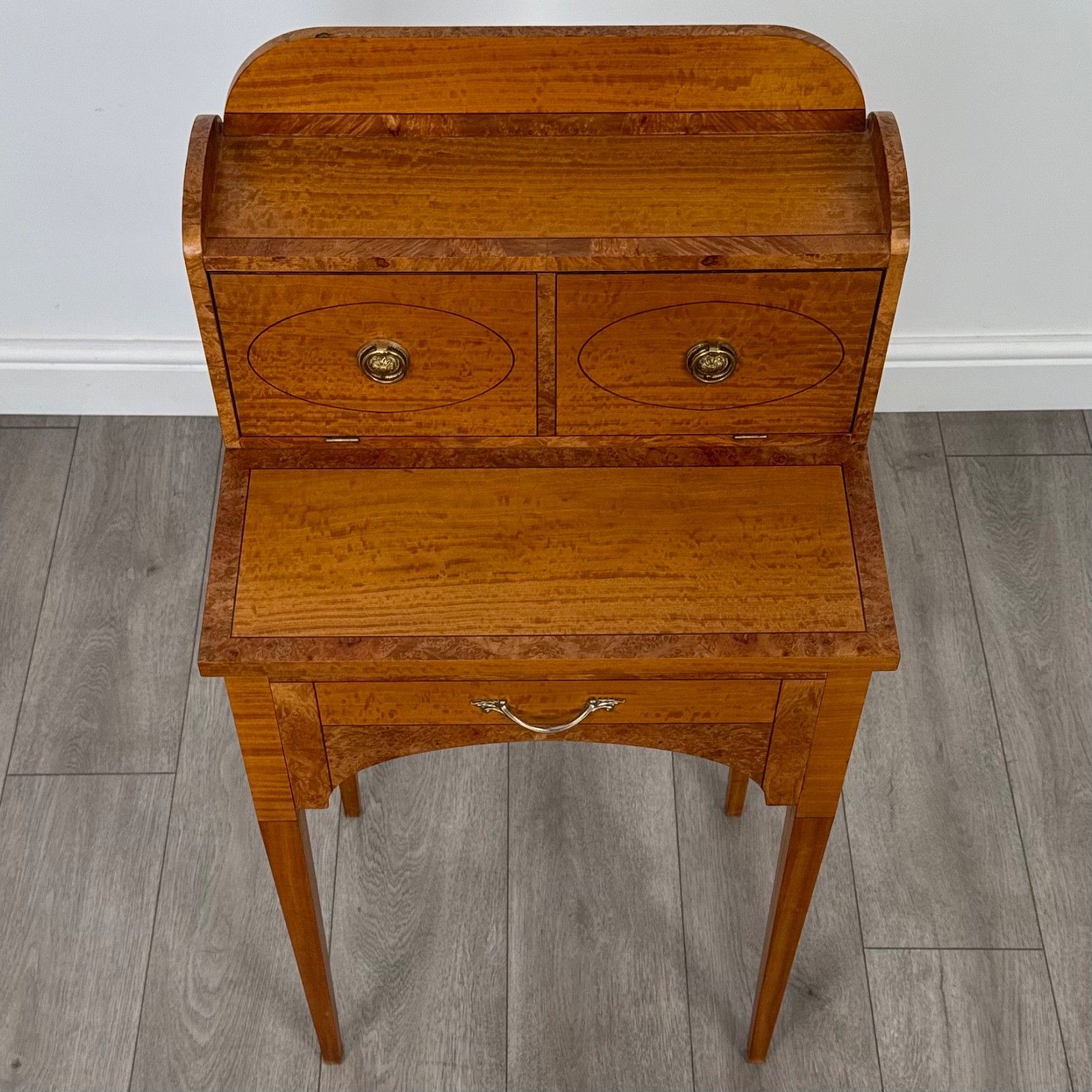 photo for sale Antique 20th Century Fine Quality Cabinet In Satinwood