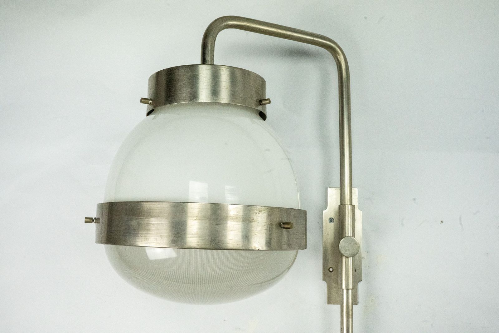 Pair Of Delta Wall Lamps By Sergio Mazza For Artemide. Italy 1960s photo for sale