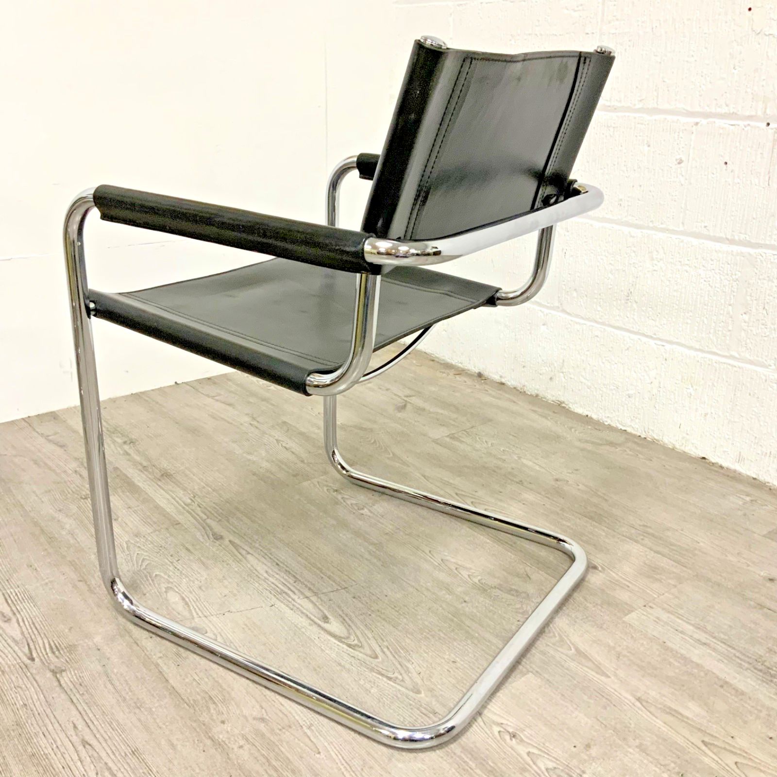 photo furniture A Pair Of Original Fasem S34 Mart Stam Marcel Breuer Dining Office Chair  Dated 1986
