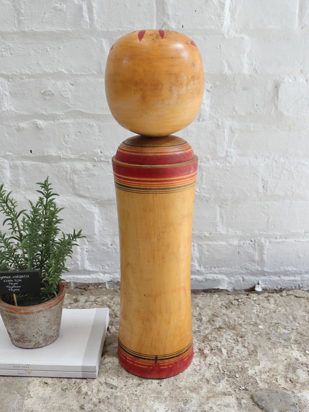Large Japanese Kokeshi Doll photo for sale