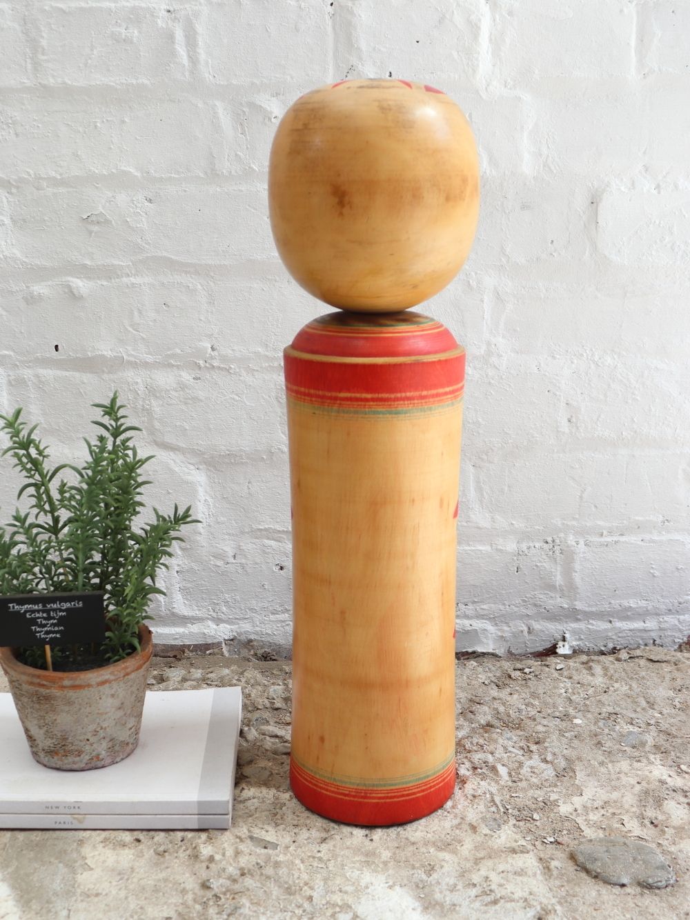 Large Japanese Kokeshi Doll photo vinterior