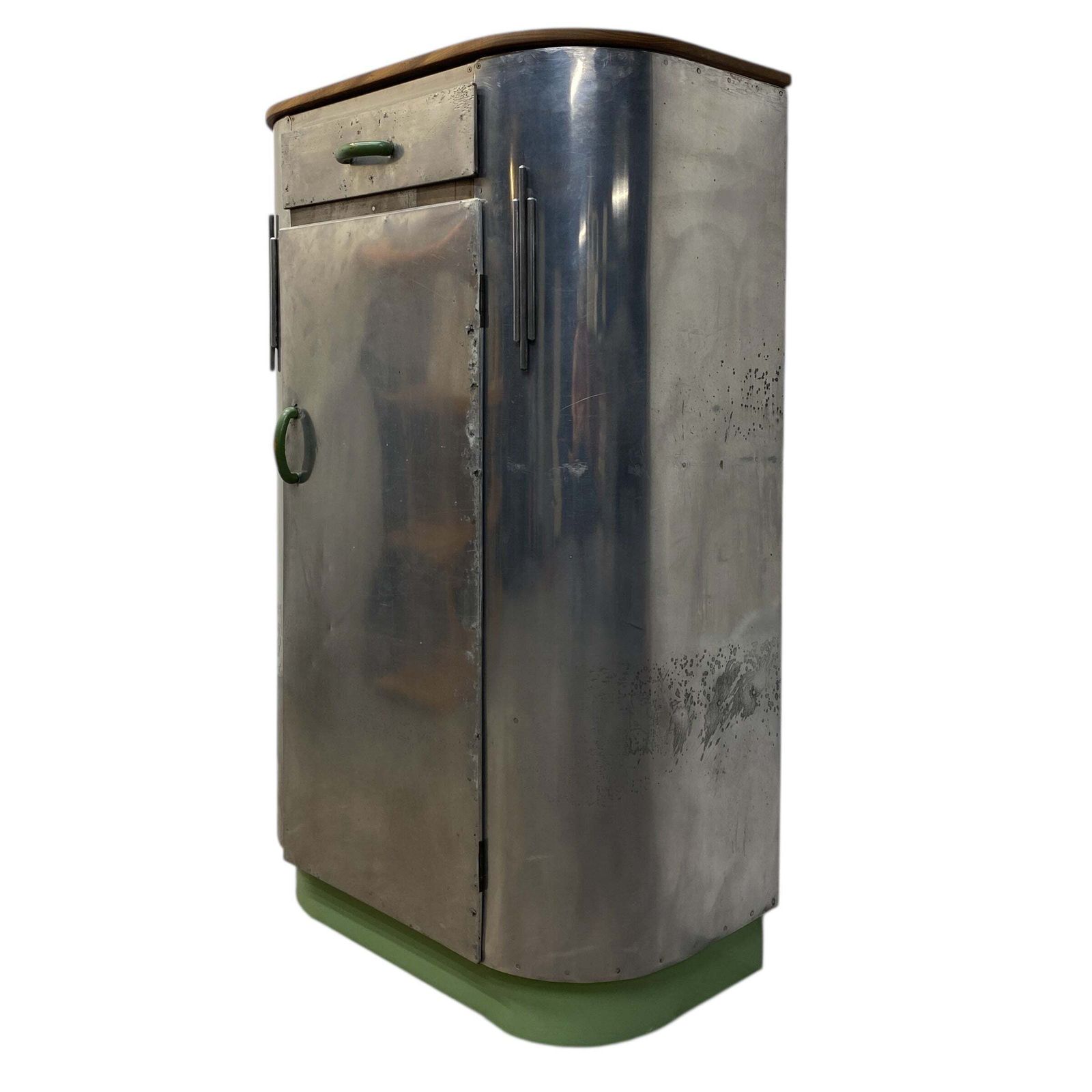 photo vintage Aluminium Drinks Cabinet Hawker Aircraft Manufacturer