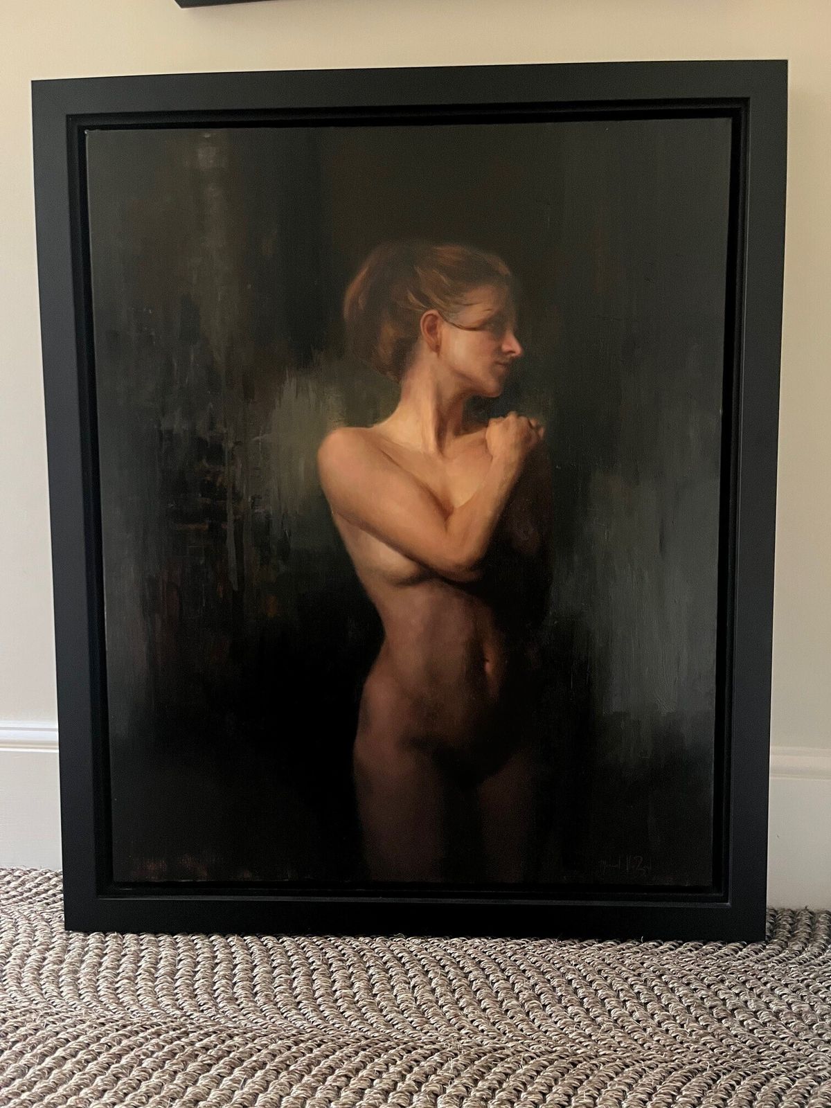 Large Original Contemporary Oil Painting By Renowned Artist Michael Van Zeyl (American)  Circa 2010's