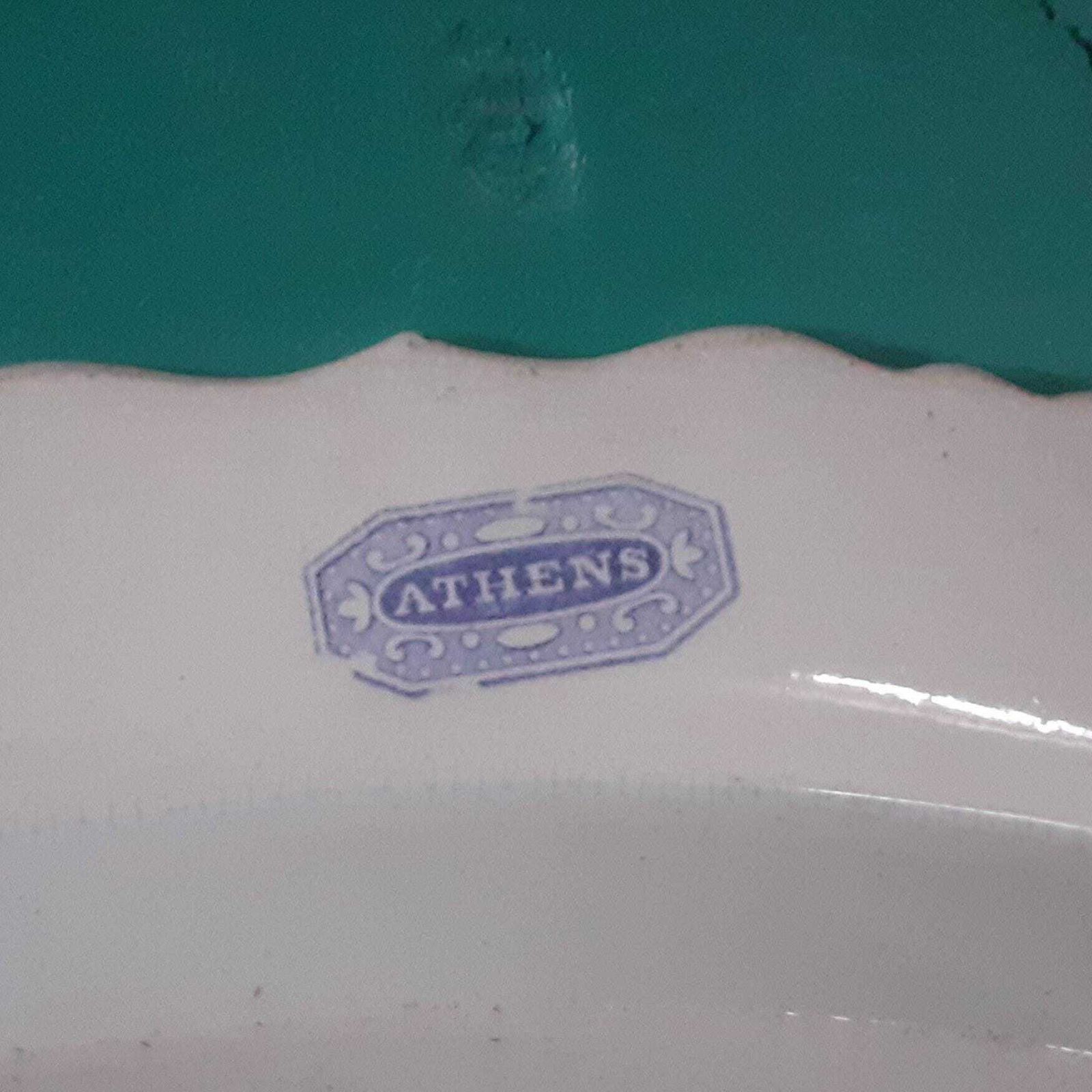 photo furniture Early Victorian Blue And White Platter   John Rogers & Sons   "Athens" Pattern C1830