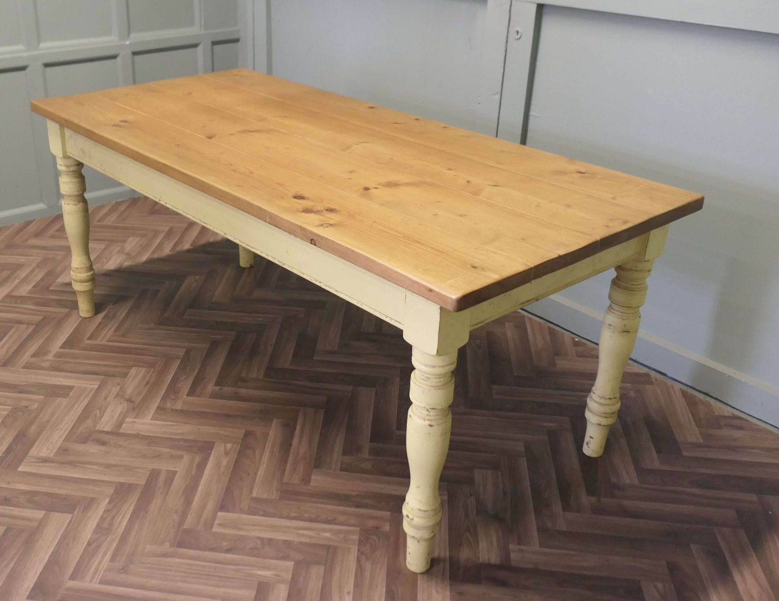 6ft. Long Pine Farmhouse Table photo buy