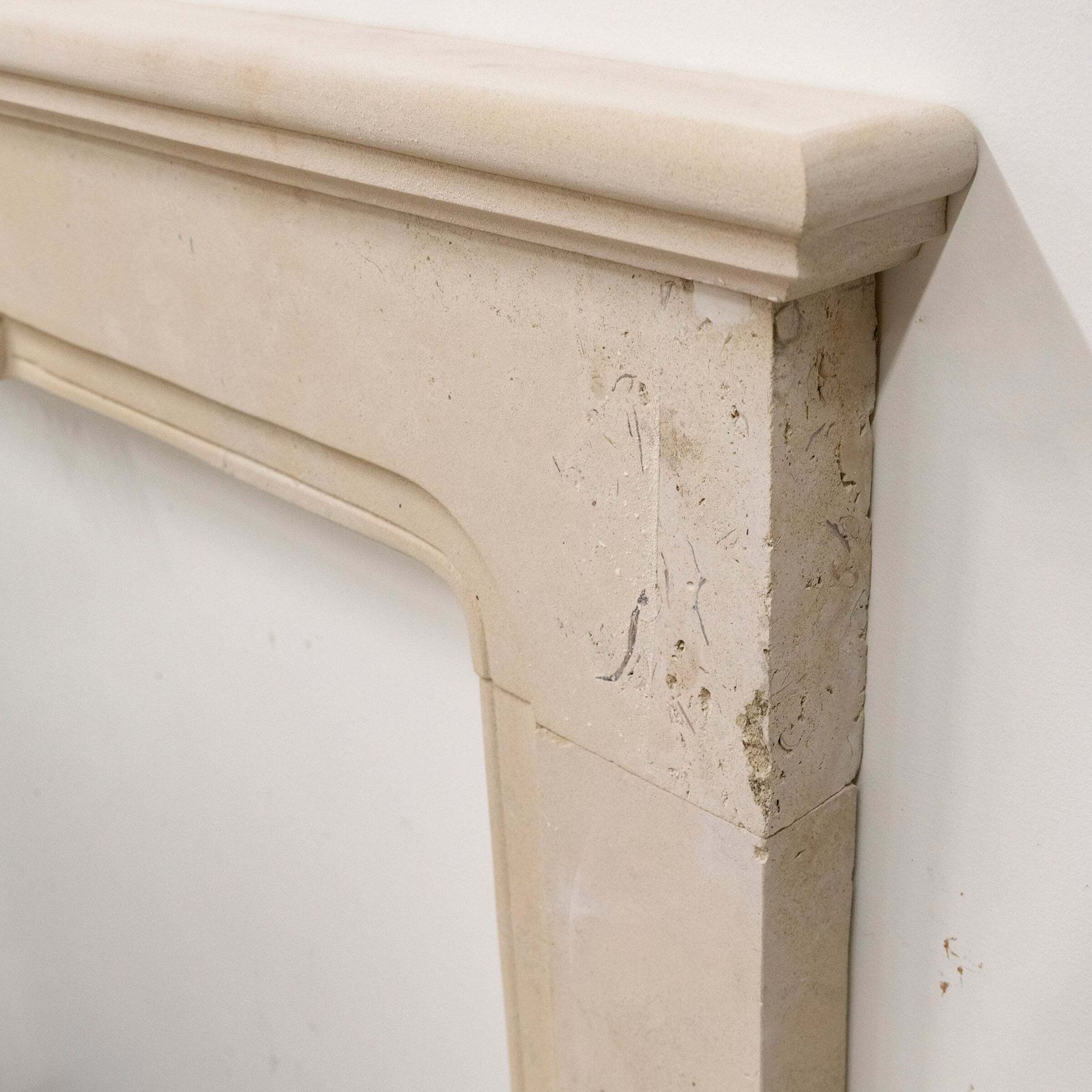 Reclaimed Portland Stone Fireplace Surround photo vintage