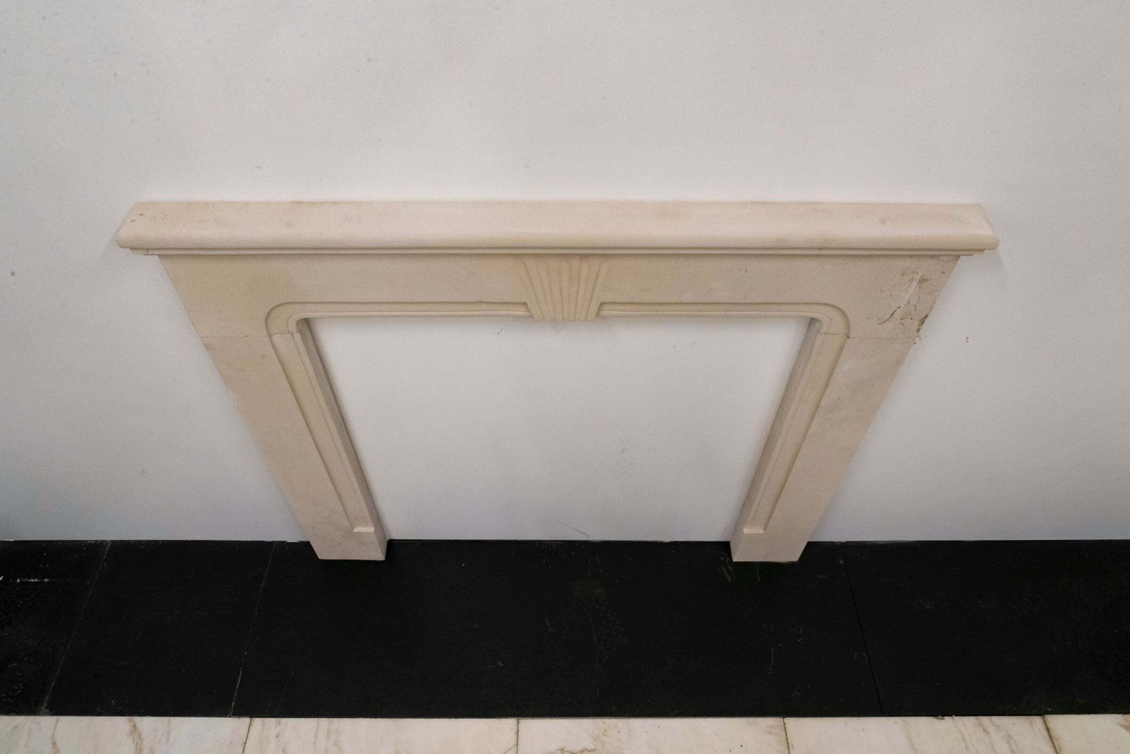 photo buy Reclaimed Portland Stone Fireplace Surround