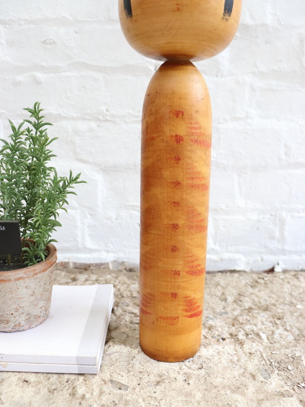 Large Japanese Kokeshi Doll photo furniture