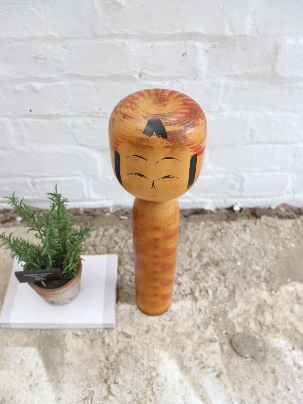 Large Japanese Kokeshi Doll photo vinterior
