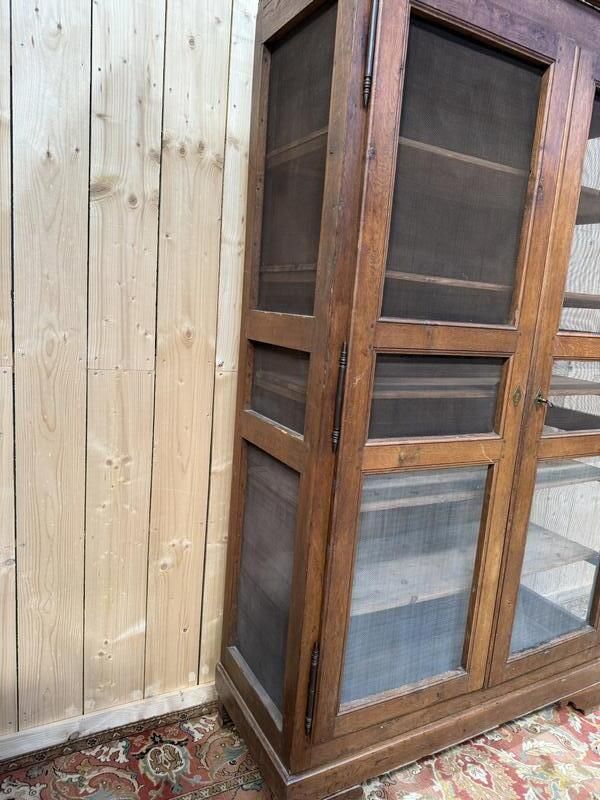 Armoire / Garde Manger époque Louis Philippe En Chêne Massif photo for sale