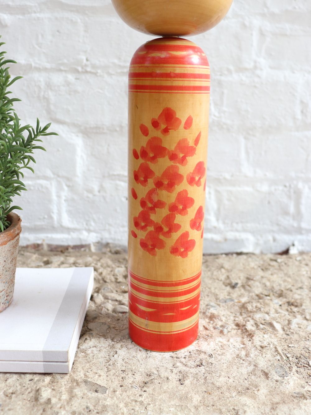 Medium Traditional Japanese Kokeshi Doll photo furniture
