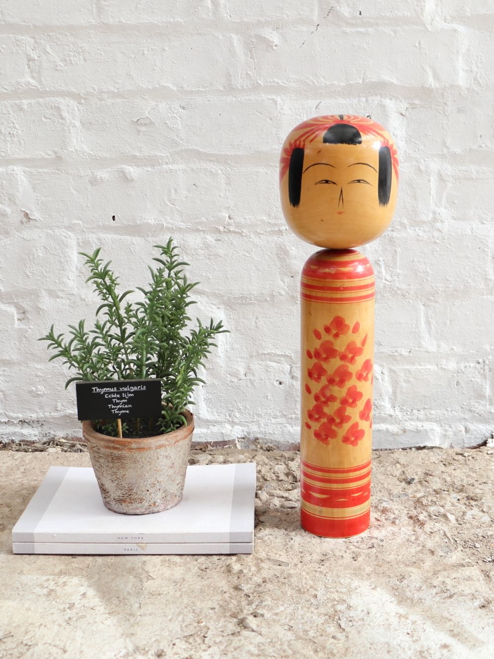 Medium Traditional Japanese Kokeshi Doll