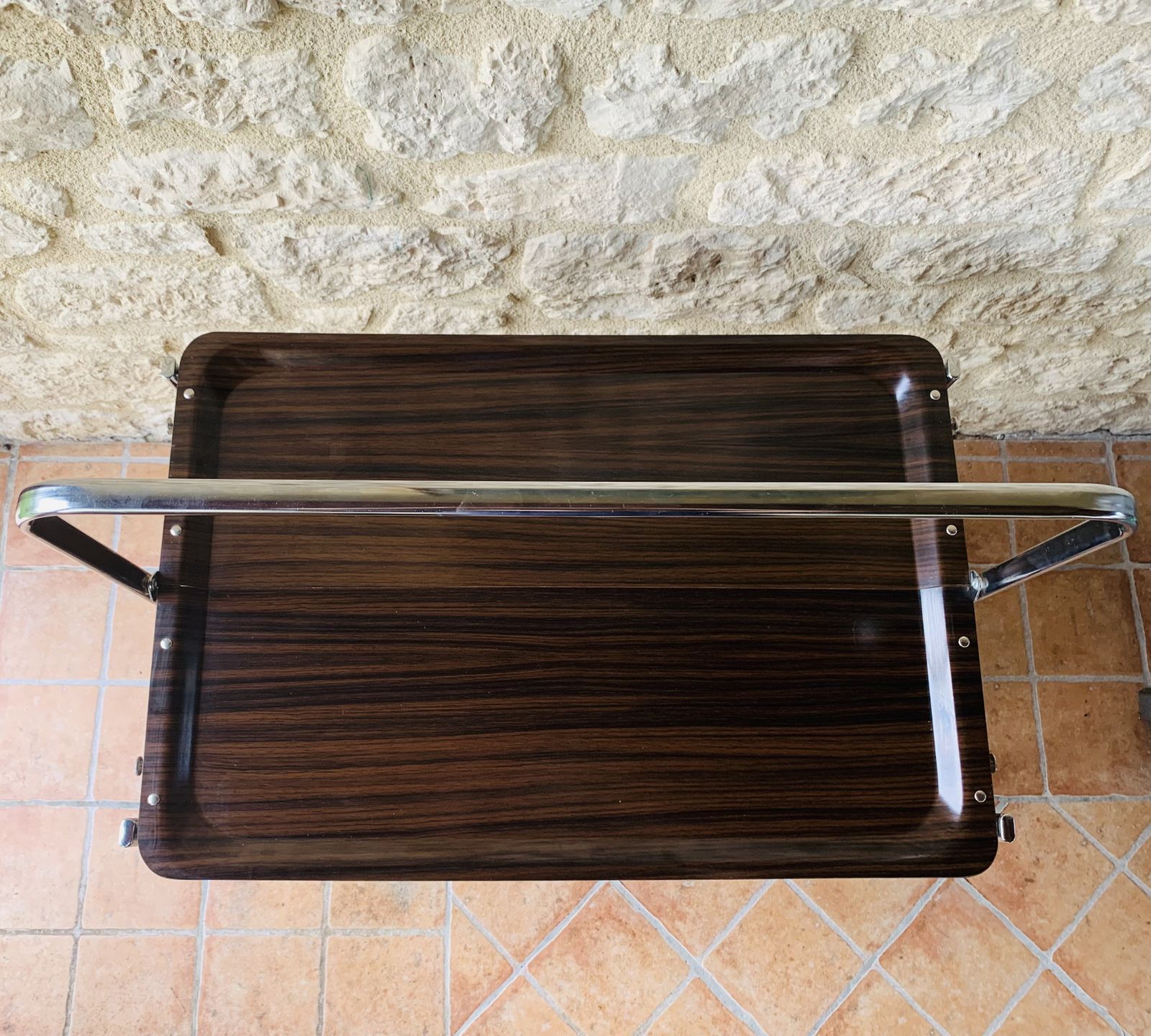 Mid Century Italian Bar Cart By Speedy photo for sale