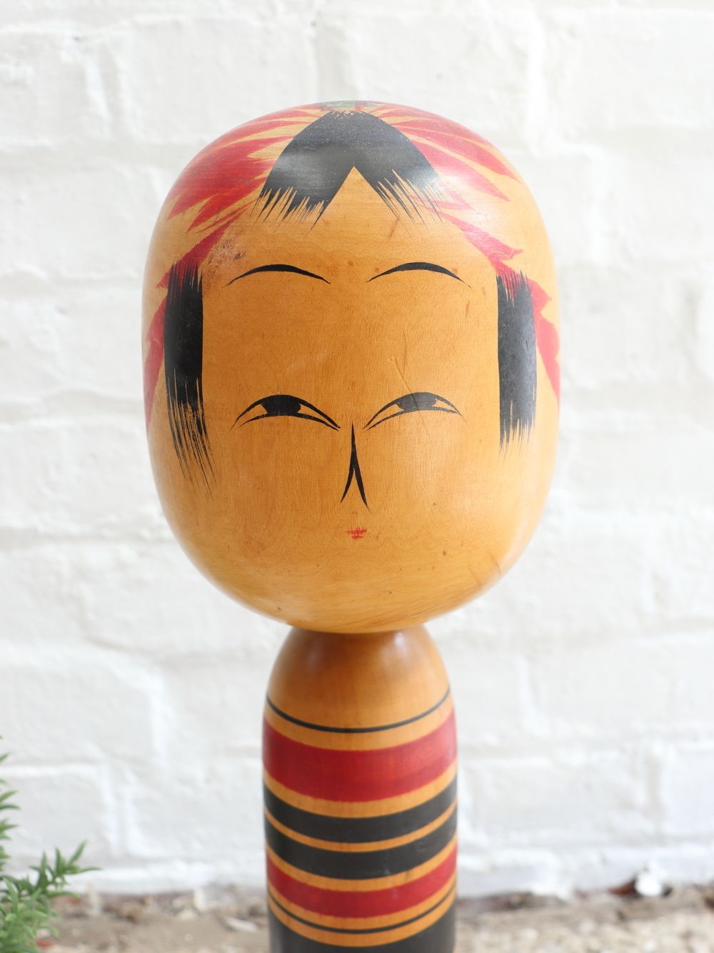 Large Japanese Kokeshi Doll photo for sale