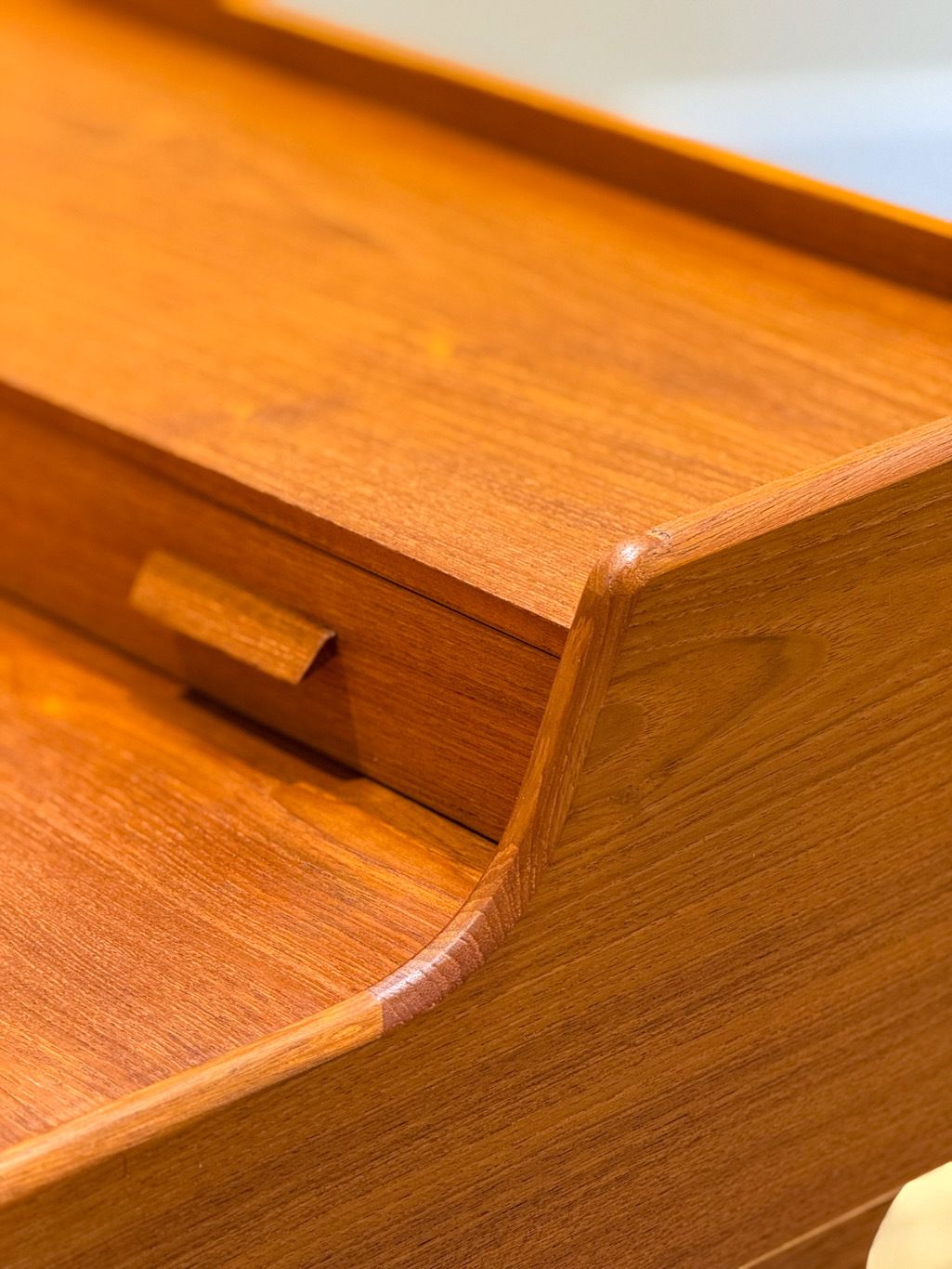 Teak Model 56 Desk By Arne Wahl Iversen, 1960s photo furniture