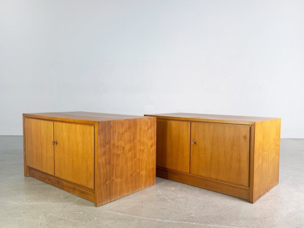 2x Original Midcentury Sideboard Wk Möbel Chest Of Drawers Walnut photo 612.0