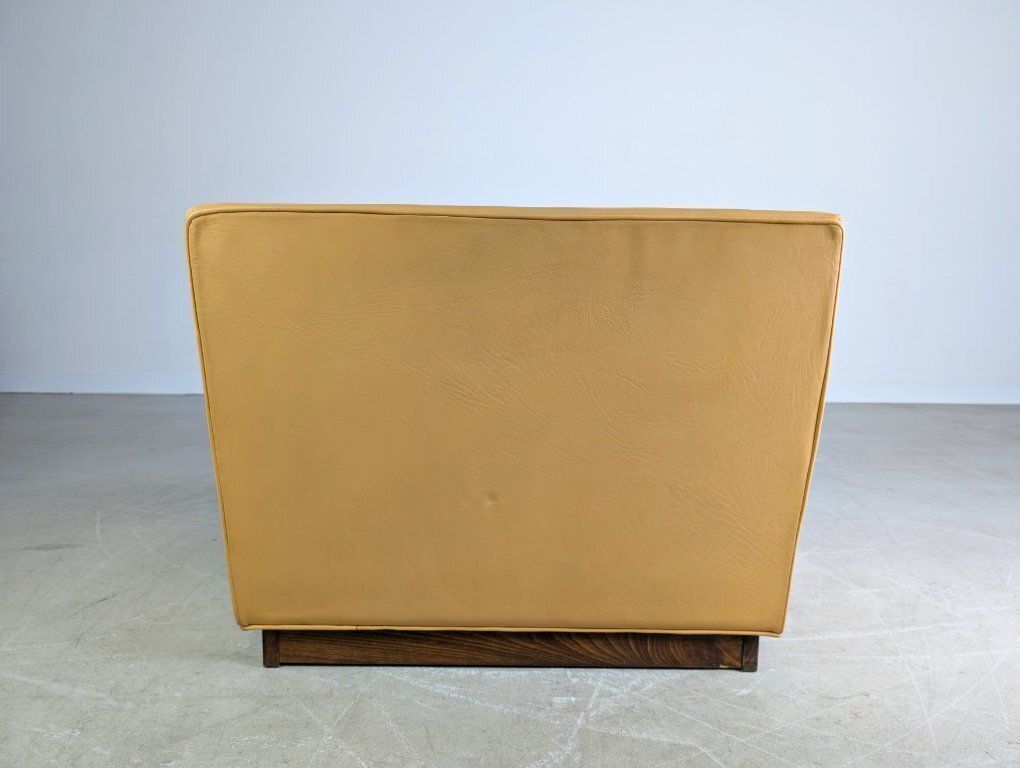 Original Midcentury Armchair Arne Norell Armchair Mexico Leather photo vinterior